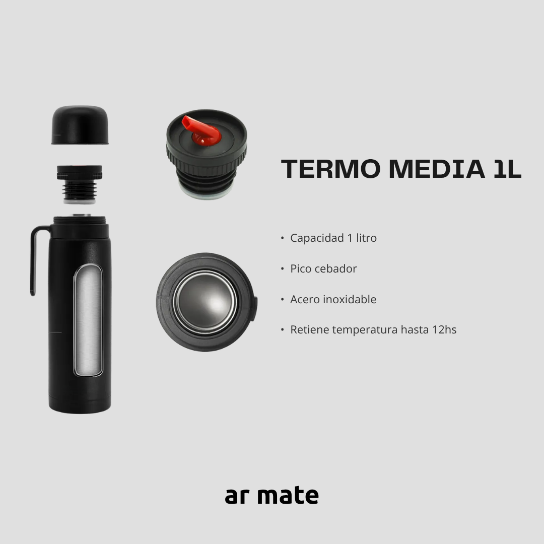 Termo Media Manija 1L — foto 2